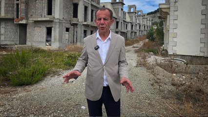 Başkan Özcan'dan 'şato villalar' tepkisi: Milli servet çürümeye terk edildi! Yapamayacaksanız, yüreklice gücümüz yetmiyor deyin belediyeye burayı teslim edin