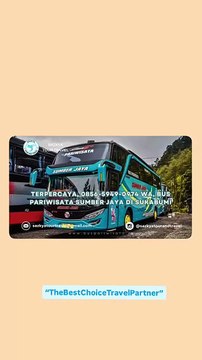 Terpercaya, 0856-5949-0974 WA, Bus Pariwisata Sumber Jaya Di Sukabumi