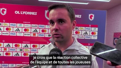 OL Lyonnes - Giraldez : "Après six buts, je dois être content"