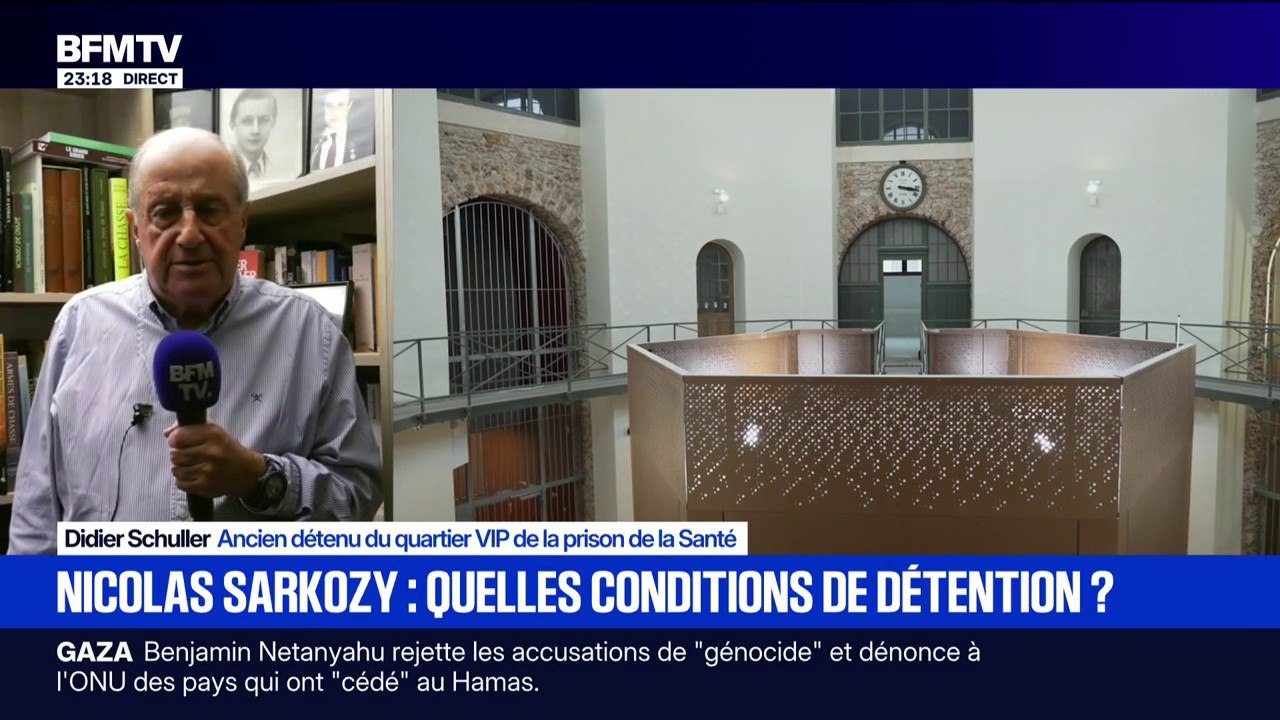 "Je suis resté trois semaines au centre pénitentiaire de la Santé": Didier Schuller, ancien détenu du quartier VIP de la prison de la Santé témoigne