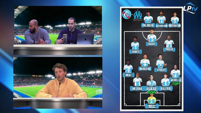 Strasbourg/OM - Les Tops et Flops