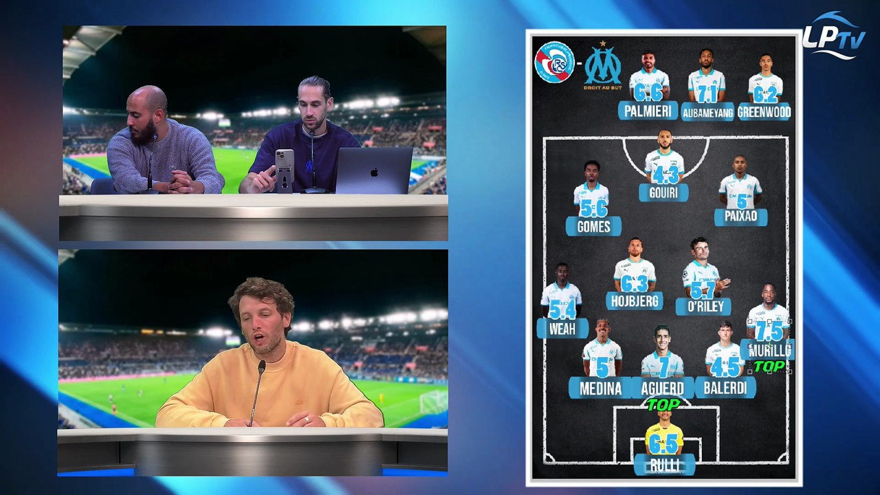 Strasbourg/OM - Les Tops et Flops