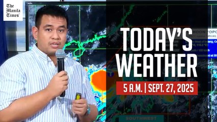 Early Morning Weather Update for September 27, 2025 ☀️