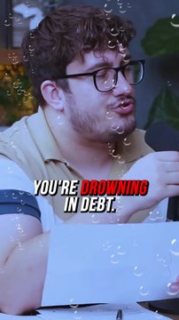 She's Spending WHILE IN DEBT-!