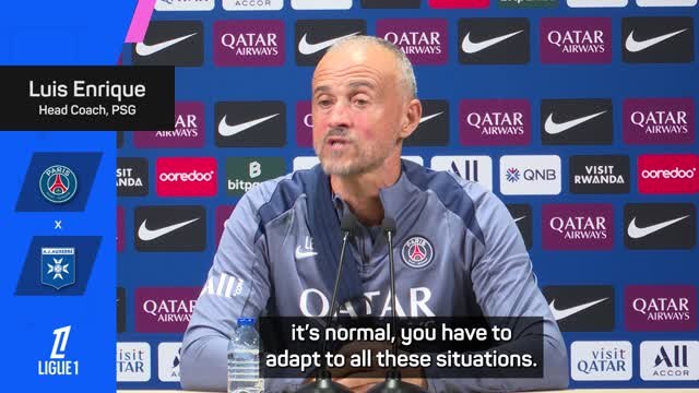 Luis Enrique says he is ‘not worried’ about Marquinhos’ injury