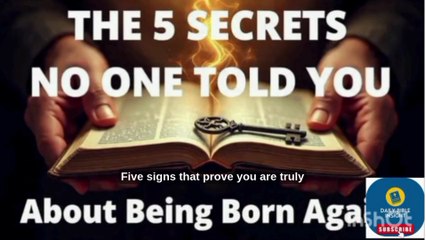 5 signs prove that you are truely born again