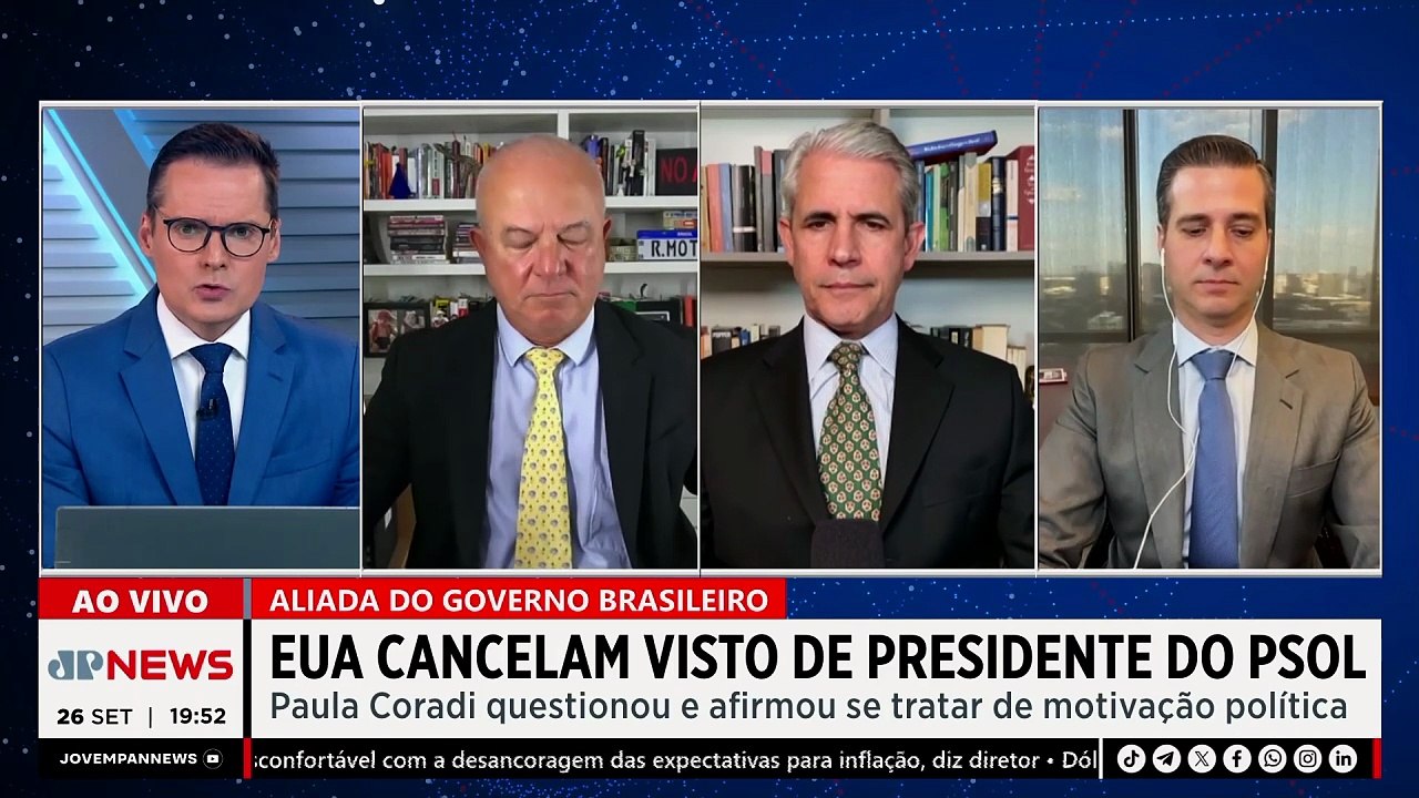 Novas sanções! Estados Unidos cancelam visto de presidente do PSOL
