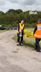 Avec les secouristes du SAMU 92 pour tester l’EVACARe