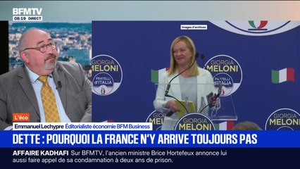 BFM éco : Dette, pourquoi la France n'y arrive toujours pas - 26/09
