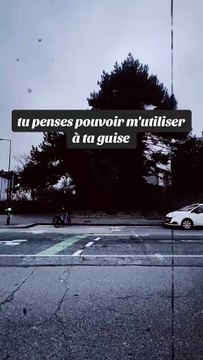 C'est moi qui te dégage de ma vie et cette fois pour toujours