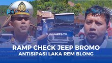 Ramp Check Jeep Bromo Pasca Tragedi Bus Pariwisata RS Bina Sehat Jember