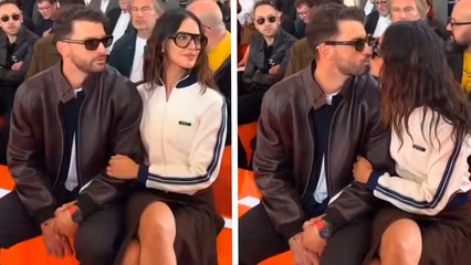 Eiza Gonzalez y Grigor Dimitrov presumen su amor en público y comparten un beso