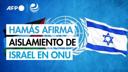 Hamás dice que el boicot de delegados de la ONU a Netanyahu evidencia “aislamiento” de Israel