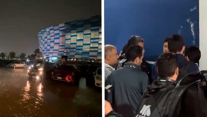 Chivas vs Puebla será 'retrasado hasta nuevo aviso', debido a la tormenta que cae sobre el Estadio Cuauhtémoc