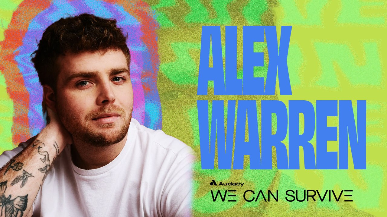Alex Warren at Audacy's 'We Can Survive'