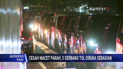 5 Gerbang Tol Dalam Kota Kembali Dibuka Parsial Usai Picu Kemacetan Panjang | KOMPAS PAGI