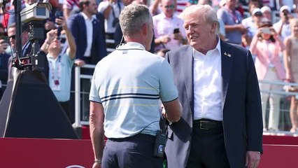 Trump told me I was a 'great leader' says surprised Europe captain Donald