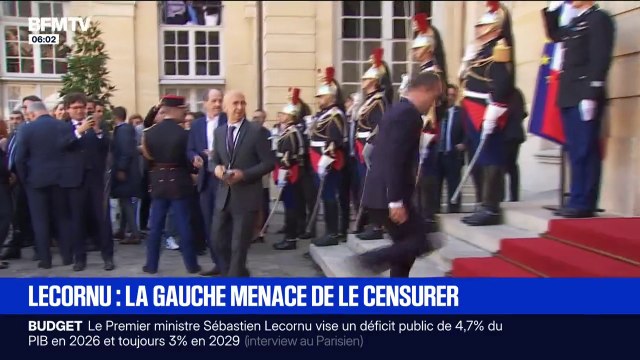 Budget : Sébastien Lecornu menacé de censure après ses annonces autour de la réforme des retraites ou de l'ISF