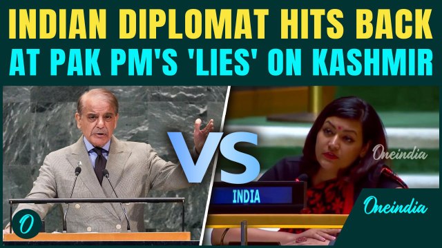India SLAMS Pakistan's PM At UNGA: Diplomat Gehlot Exposes Sharif's 'Glorified Terrorism' Speech