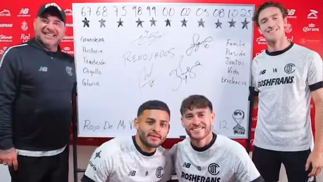 Antonio Mohamed, Alexis Vega, Marcel Ruiz y Canelo Ángulo renuevan con Toluca, quieren su nueva era dorada