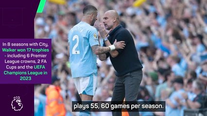 Guardiola admits it has been hard to replace returning Kyle Walker