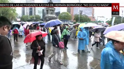 La Marcha por Ayotzinapa va rumbo al Zócalo; exigen avances en la investigación del caso
