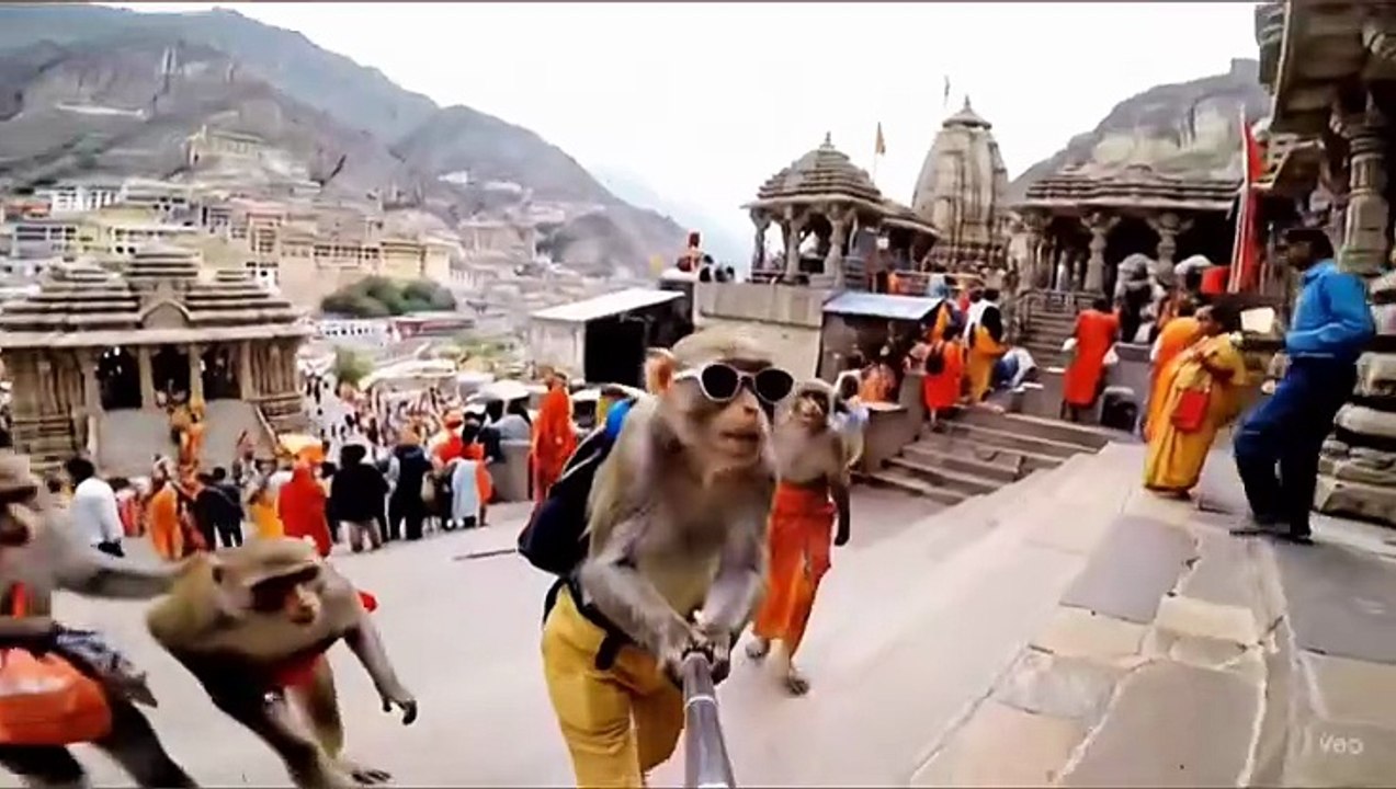 How to monkey 🐒 far video