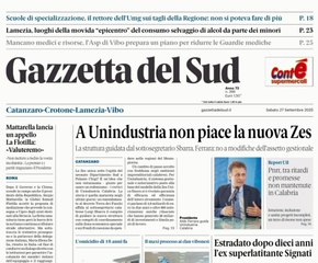 Rassegna stampa 27 settembre calabria