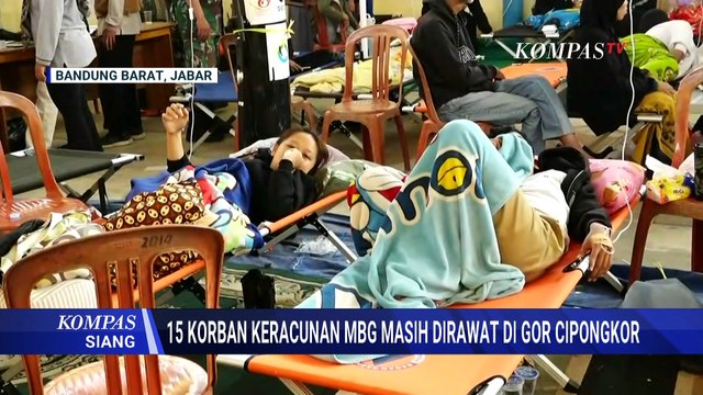 15 Korban Keracunan MBG Masih Dirawat di Posko Gor Cipongkor, Tercatat Ada 7 Pasien Baru