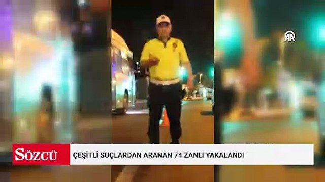 Kayseri'de çeşitli suçlardan aranan 74 zanlı yakalandı