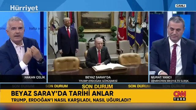 Demirören Medya TV Grup Başkanı Murat Yancı anlattı… Cumhurbaşkanı Erdoğan-Trump zirvesinin şifreleri