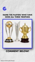 Test your Cricket knowledge! Name the players who’ve lifted all 3 trophies