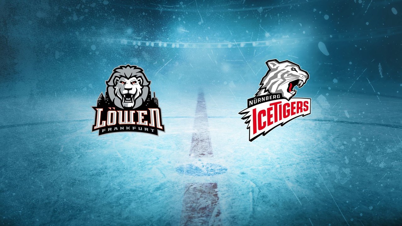 Highlights von Löwen Frankfurt - Nürnberg Ice Tigers