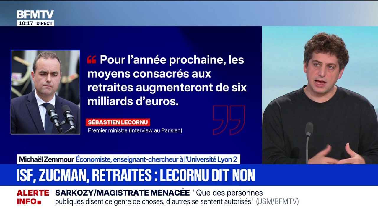 Budget: "C'est probablement moins dommageable de réaugmenter certains prélèvements obligatoire, plutôt que de couper dans des dépenses publiques", estime Michaël Zemmour, économiste