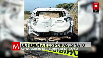 Detienen a 2 presuntos asesinos de Juan Alberto Camarillo, jefe de Fiscalía Guanajuato
