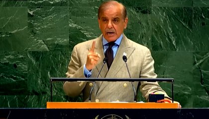 Shehbaz Insults Hindutva at UN, Targets India and Lies to Appease US