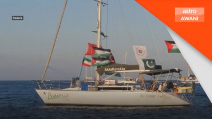 Sumud Flotilla ke Gaza terus berlayar, kawalan diperketat