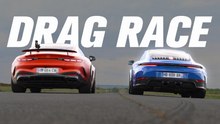 Drag race : 992/2 GTS VS AMG GT 63 S E Performance