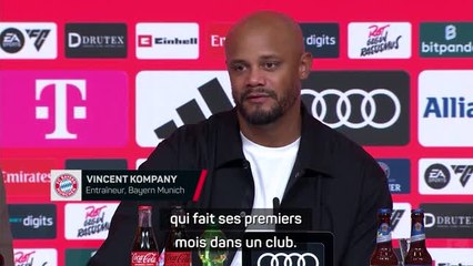 Bayern Munich - Kompany : “Les joueurs comprennent les bases, on se concentre sur les détails”