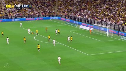 Al-Nassr - Le magnifique centre de Mané pour le but de CR7