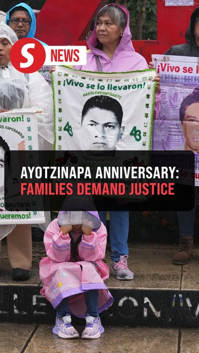 Mexicans march on 11th anniversary of Ayotzinapa students' forced disappearance