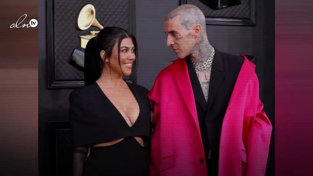 زواج كورتني كاردشيان وترافيس باركر بعد حفل غرامي ولكن بشكل غير قانوني