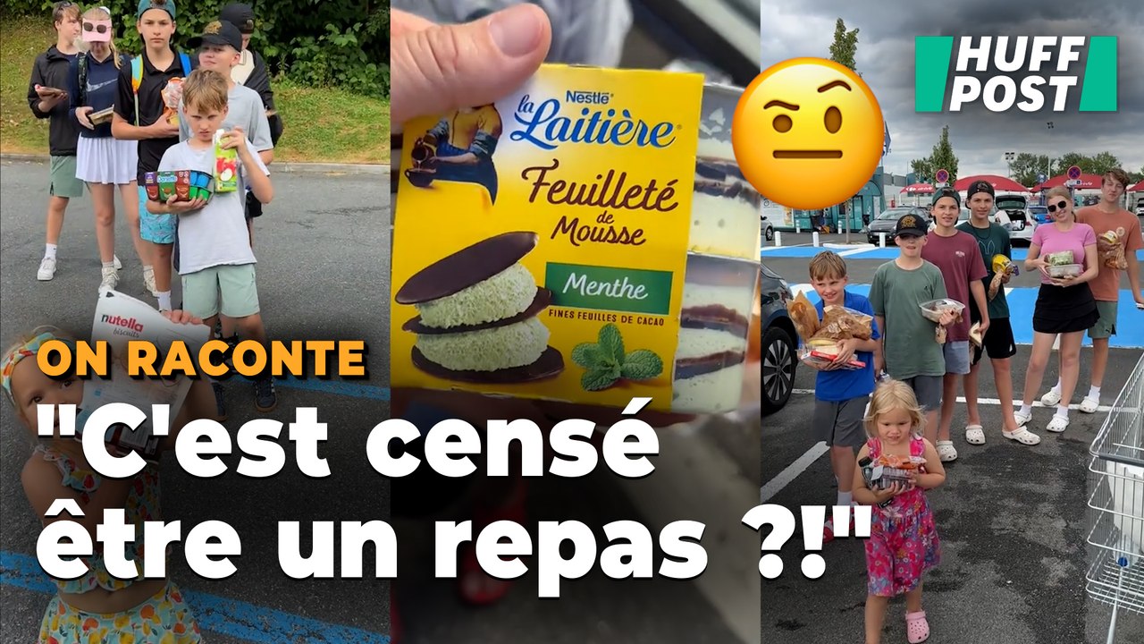 En vacances en France, cette famille américaine montre ses repas et fait hurler internet
