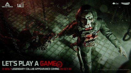 Delta Force Official D-Wolf Saw Legendary Collab Appearance Trailer