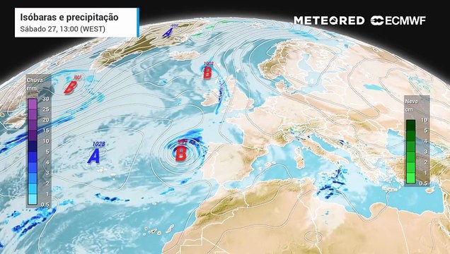 Gabrielle chega dentro de poucas horas ao continente português e resultará em chuva, vento e agitação marítima
