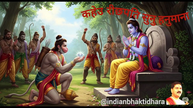 Hanuman Reaches Ashok Vatika – Divine Meeting with Mata Sita Iहनुमान जी की अद्भुत लीला 🙏 _ Powerful Hanuman Status _ #hanuman #shorts #viral #trending