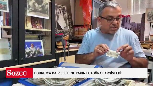 Bodrum'a dair 500 bine yakın fotoğraf arşivledi