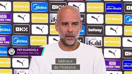 Guardiola : "Avec Kyle, je dormais comme un bébé avant les matches"