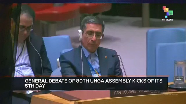 FTS 8:30 27-09: General Debate of 80th UNGA assembly kicks off its 5th day