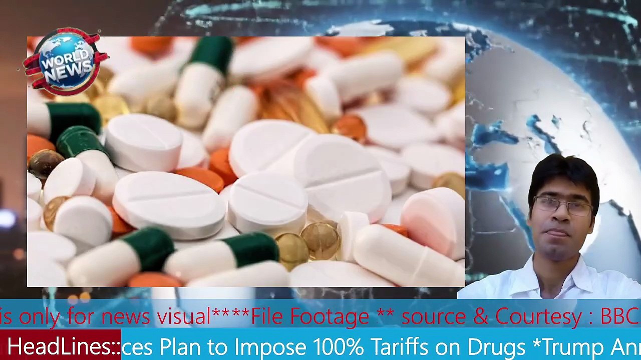 Trump Announces Plan to Impose 100% Tariffs on Drugs MHM NEWS